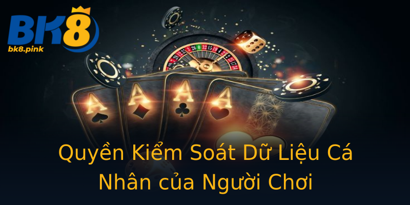 Quyền Kiểm Soát Dữ Liệu Cá Nhân của Người Chơi Quyền Kiểm Soát Dữ Liệu Cá Nhân của Người Chơi